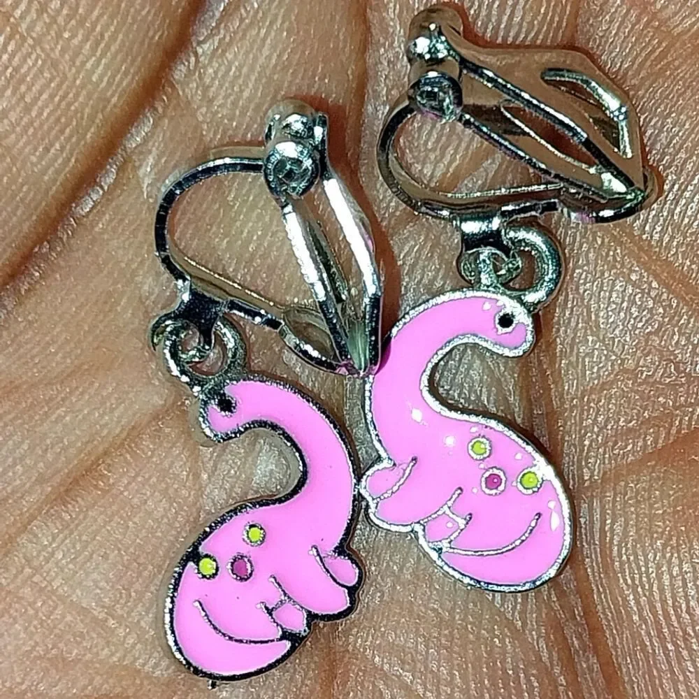 Super cute kid's fashion clip-on earrings - Picture 4 of 5